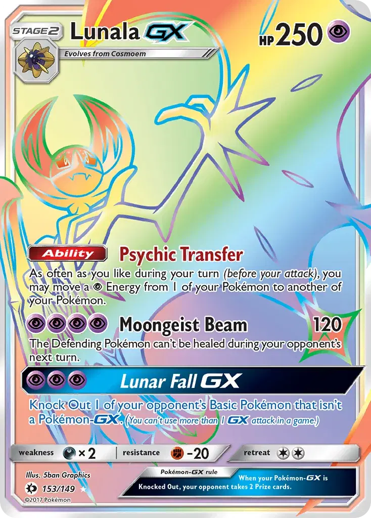Lunala-GX Sun & Moon 153
