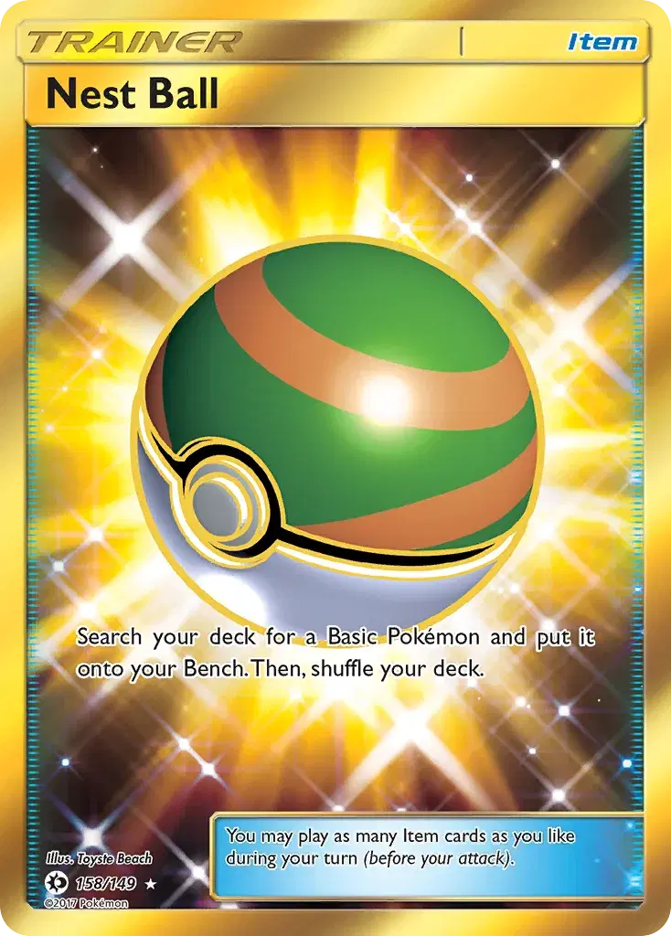 Nest Ball Sun & Moon 158