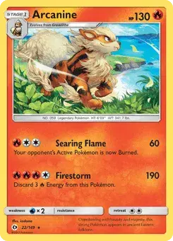 Arcanine Sun & Moon