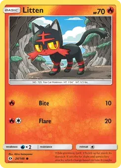 Litten Sun & Moon
