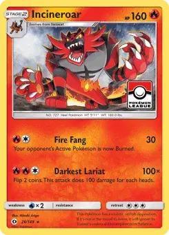Incineroar Sun & Moon