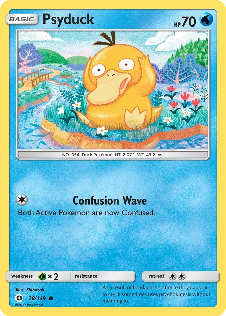 Psyduck Sun & Moon 28