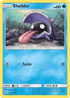 Shellder Sun & Moon