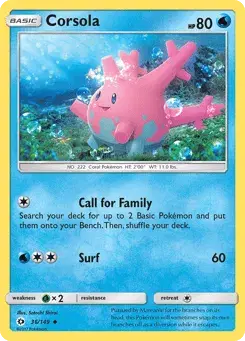 Corsola Sun & Moon