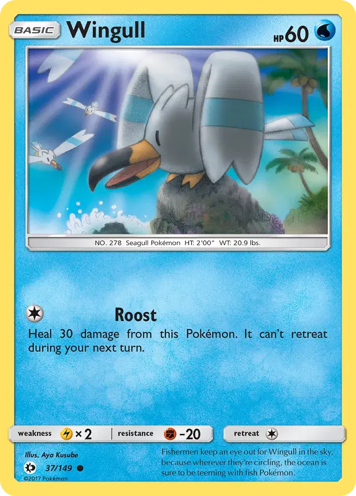 Wingull Sun & Moon 37