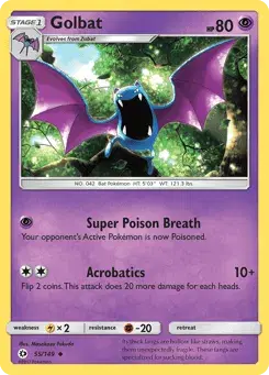 Golbat Sun & Moon