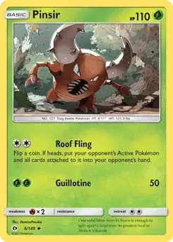 Pinsir Sun & Moon