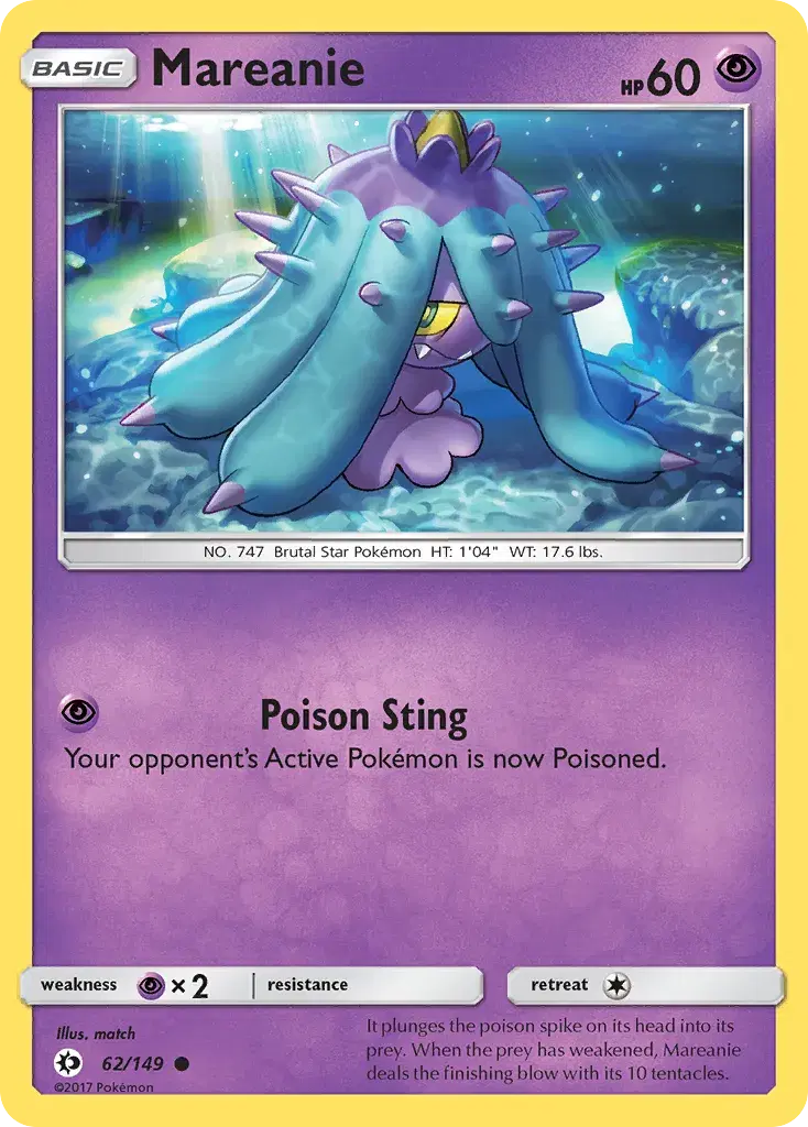 Mareanie Sun & Moon 62
