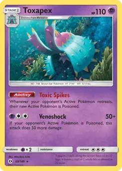 Toxapex Sun & Moon