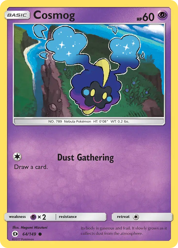 Cosmog Sun & Moon 64