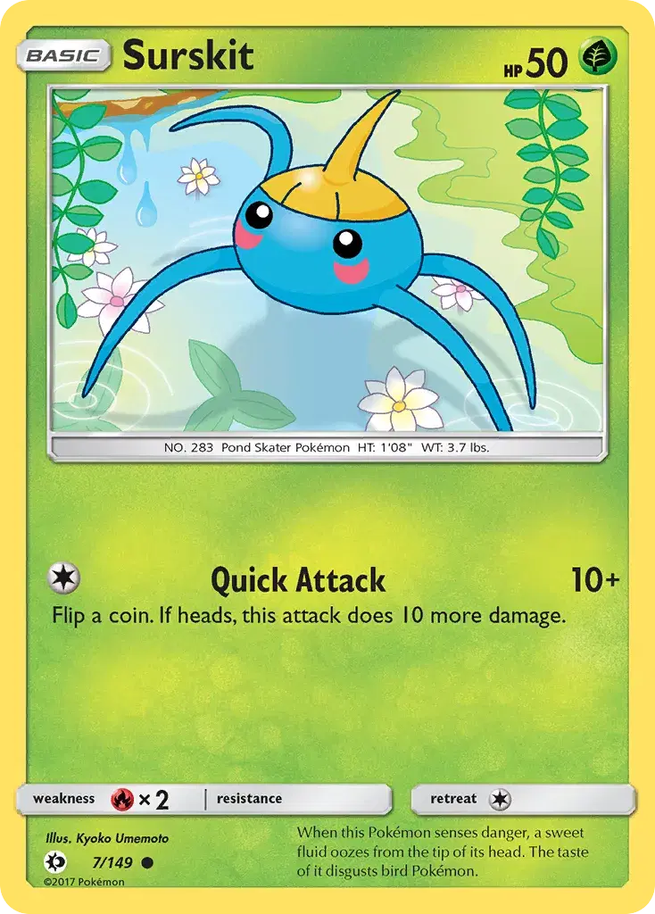 Surskit Sun & Moon 7
