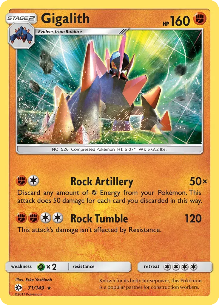 Gigalith Sun & Moon 71