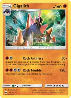 Gigalith Sun & Moon