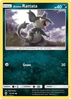 Alolan Rattata Sun & Moon