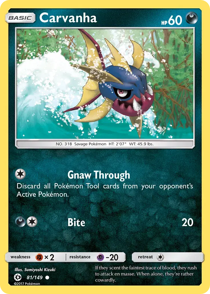 Carvanha Sun & Moon 81
