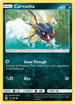 Carvanha Sun & Moon