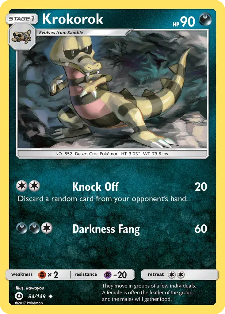 Krokorok Sun & Moon 84