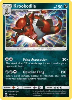 Krookodile Sun & Moon