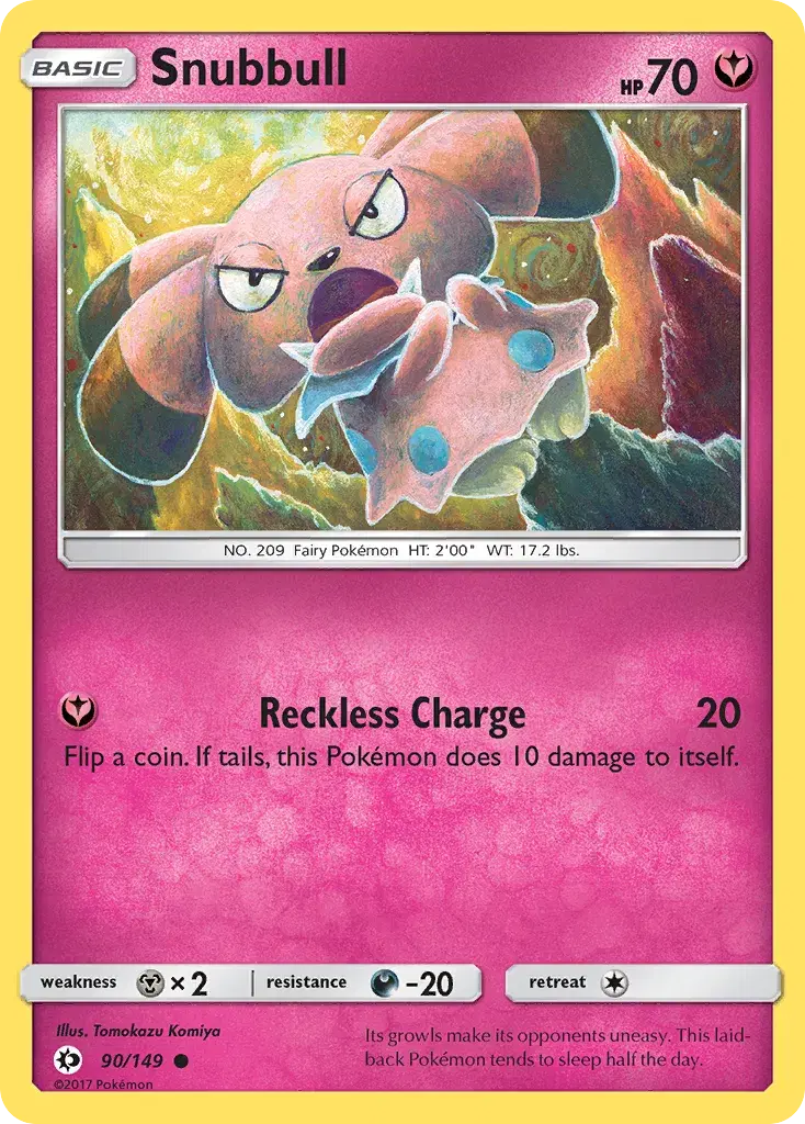Snubbull Sun & Moon 90