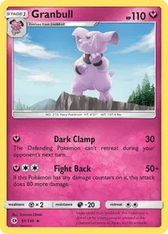 Granbull Sun & Moon