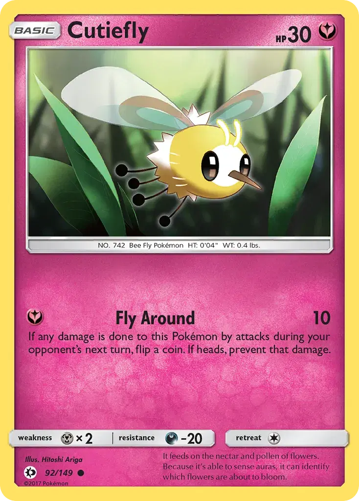 Cutiefly Sun & Moon 92
