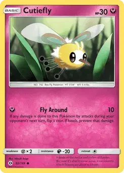 Cutiefly Sun & Moon
