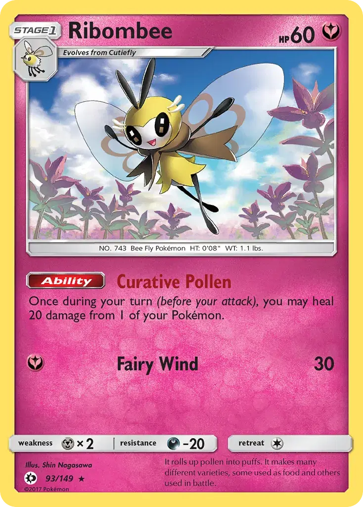 Ribombee Sun & Moon 93