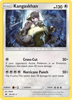 Kangaskhan Sun & Moon