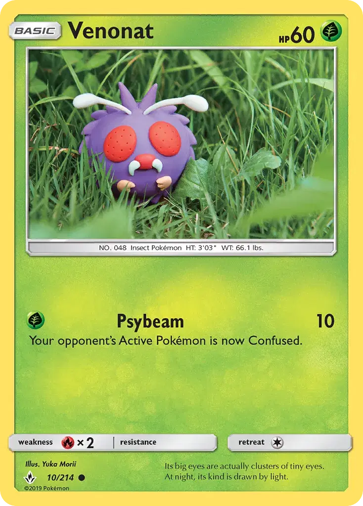 Venonat Unbroken Bonds 10