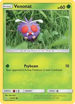Venonat Unbroken Bonds