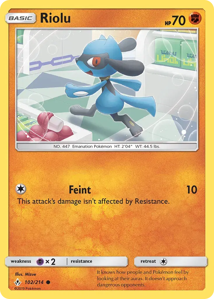 Riolu Unbroken Bonds 102