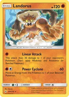 Landorus Unbroken Bonds