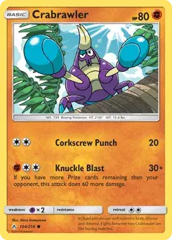Crabrawler Unbroken Bonds