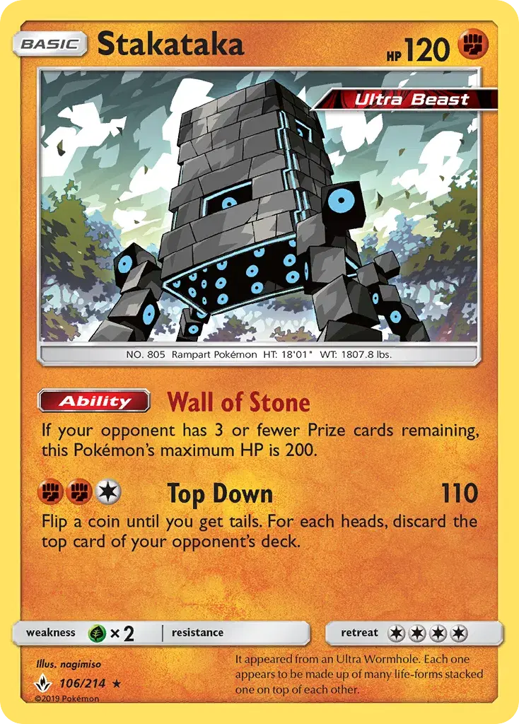 Stakataka Unbroken Bonds 106
