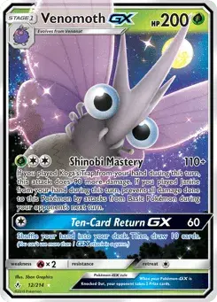 Venomoth-GX Unbroken Bonds