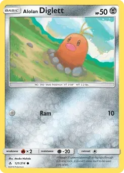 Alolan Diglett Unbroken Bonds