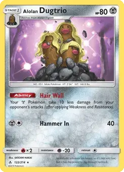 Alolan Dugtrio Unbroken Bonds