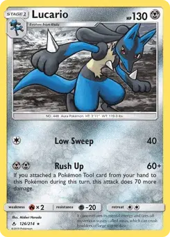 Lucario Unbroken Bonds