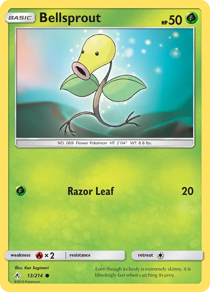 Bellsprout Unbroken Bonds 13