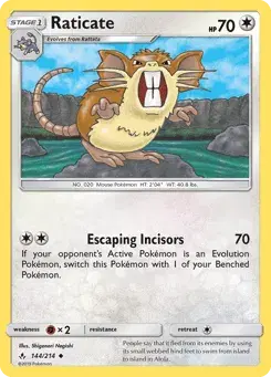 Raticate Unbroken Bonds