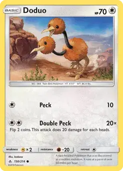 Doduo Unbroken Bonds