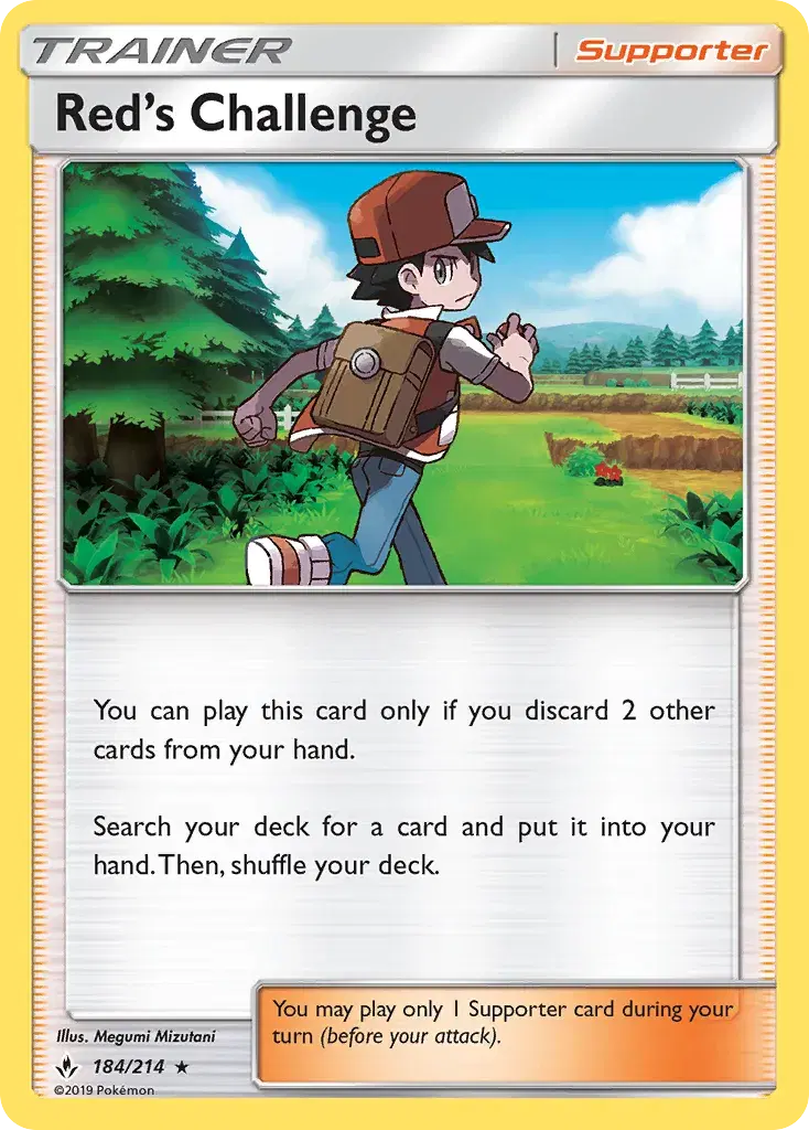 Red's Challenge Unbroken Bonds 184
