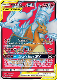 Reshiram & Charizard-GX Unbroken Bonds