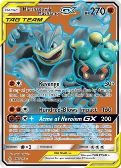 Marshadow & Machamp-GX Unbroken Bonds