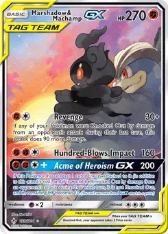 Marshadow & Machamp-GX Unbroken Bonds