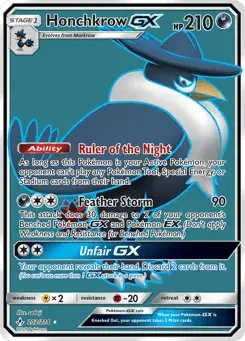Honchkrow-GX Unbroken Bonds