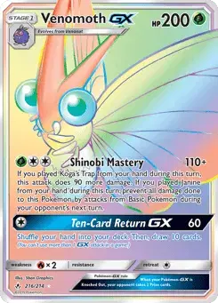 Venomoth-GX Unbroken Bonds