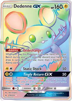 Dedenne-GX Unbroken Bonds