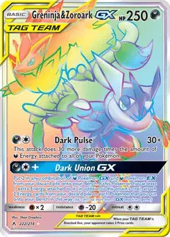 Greninja & Zoroark-GX Unbroken Bonds