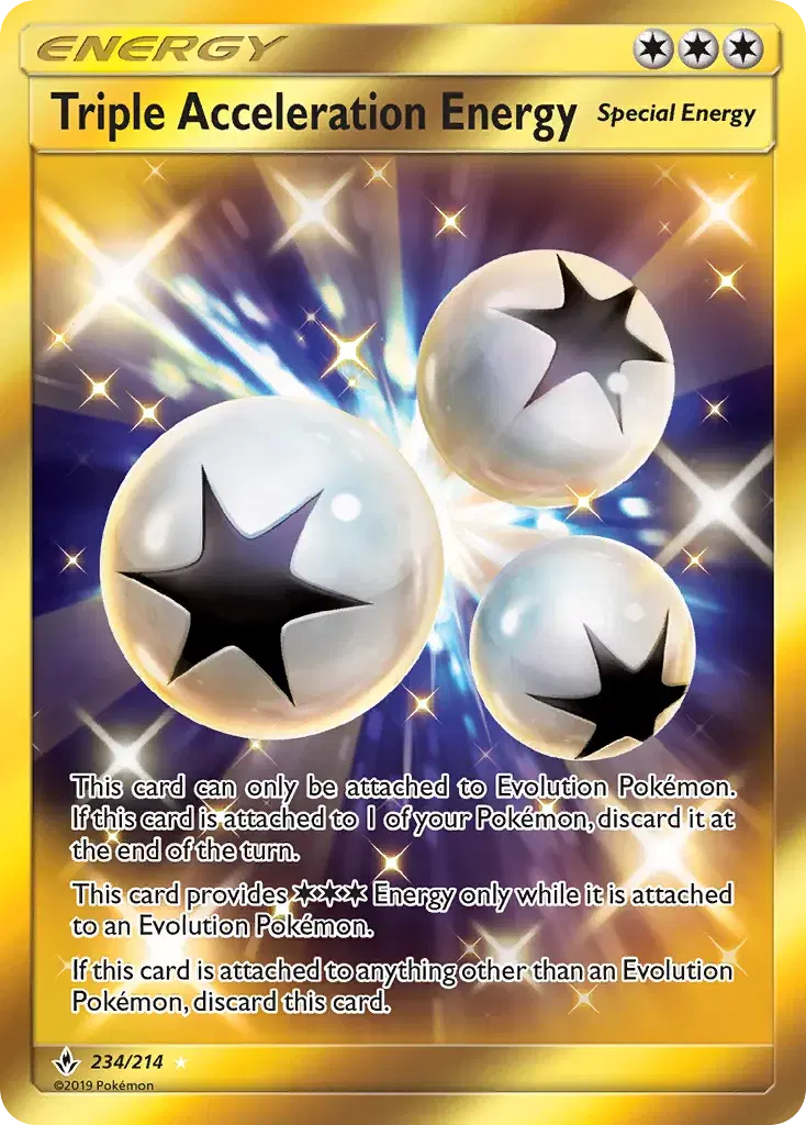 Triple Acceleration Energy Unbroken Bonds 234
